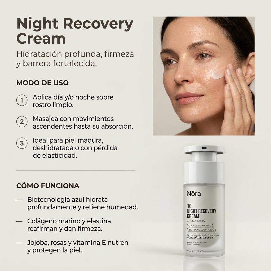 10 | NIGHT RECOVERY CREAM